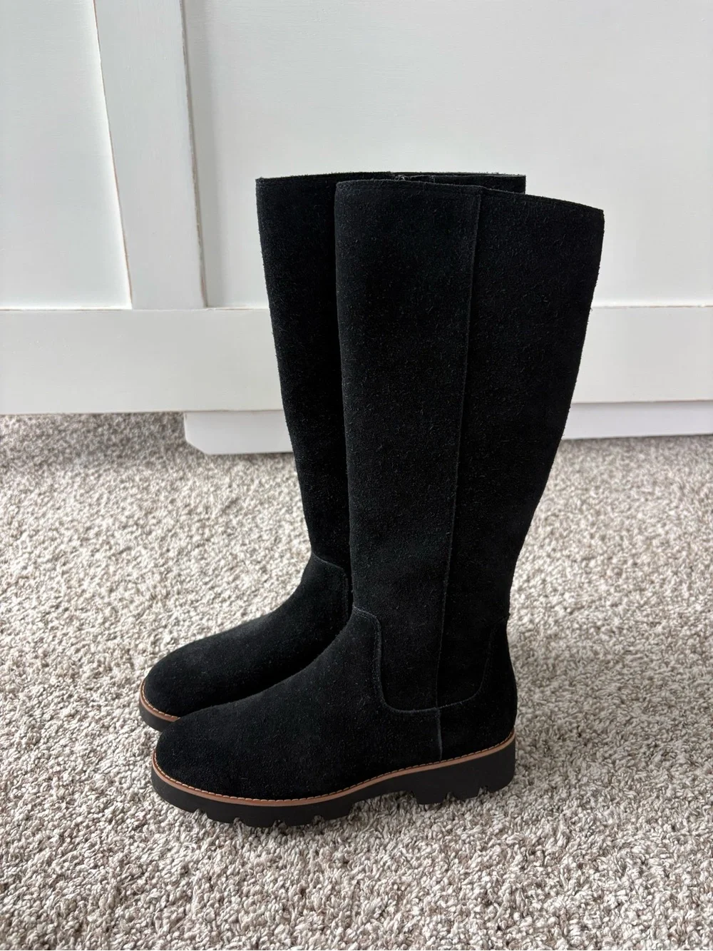 NWT Vionic Women's Gwen High Shaft Waterproof Comfort Boots In Black Size 6